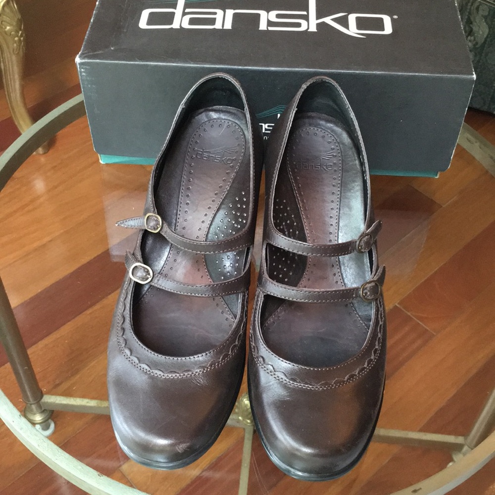 Dansko “Rose” Brown leather 8